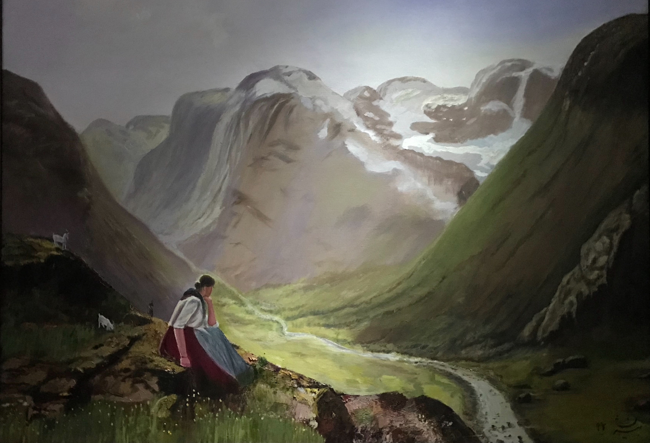 <p>
	&nbsp;</p>
<p>
	<br style="box-sizing: border-box; caret-color: rgb(54, 77, 89); color: rgb(54, 77, 89); font-family: &quot;Open Sans&quot;, system-ui, -apple-system, &quot;Segoe UI&quot;, Roboto, &quot;Helvetica Neue&quot;, Arial, &quot;Noto Sans&quot;, &quot;Liberation Sans&quot;, sans-serif, &quot;Apple Color Emoji&quot;, &quot;Segoe UI Emoji&quot;, &quot;Segoe UI Symbol&quot;, &quot;Noto Color Emoji&quot;; font-size: 16px; -webkit-tap-highlight-color: rgba(0, 0, 0, 0); -webkit-text-size-adjust: 100%;" />
	<span style="caret-color: rgb(54, 77, 89); color: rgb(54, 77, 89); font-family: &quot;Open Sans&quot;, system-ui, -apple-system, &quot;Segoe UI&quot;, Roboto, &quot;Helvetica Neue&quot;, Arial, &quot;Noto Sans&quot;, &quot;Liberation Sans&quot;, sans-serif, &quot;Apple Color Emoji&quot;, &quot;Segoe UI Emoji&quot;, &quot;Segoe UI Symbol&quot;, &quot;Noto Color Emoji&quot;; font-size: 16px; -webkit-tap-highlight-color: rgba(0, 0, 0, 0); -webkit-text-size-adjust: 100%;">Year: 2010</span><br style="box-sizing: border-box; caret-color: rgb(54, 77, 89); color: rgb(54, 77, 89); font-family: &quot;Open Sans&quot;, system-ui, -apple-system, &quot;Segoe UI&quot;, Roboto, &quot;Helvetica Neue&quot;, Arial, &quot;Noto Sans&quot;, &quot;Liberation Sans&quot;, sans-serif, &quot;Apple Color Emoji&quot;, &quot;Segoe UI Emoji&quot;, &quot;Segoe UI Symbol&quot;, &quot;Noto Color Emoji&quot;; font-size: 16px; -webkit-tap-highlight-color: rgba(0, 0, 0, 0); -webkit-text-size-adjust: 100%;" />
	<br style="box-sizing: border-box; caret-color: rgb(54, 77, 89); color: rgb(54, 77, 89); font-family: &quot;Open Sans&quot;, system-ui, -apple-system, &quot;Segoe UI&quot;, Roboto, &quot;Helvetica Neue&quot;, Arial, &quot;Noto Sans&quot;, &quot;Liberation Sans&quot;, sans-serif, &quot;Apple Color Emoji&quot;, &quot;Segoe UI Emoji&quot;, &quot;Segoe UI Symbol&quot;, &quot;Noto Color Emoji&quot;; font-size: 16px; -webkit-tap-highlight-color: rgba(0, 0, 0, 0); -webkit-text-size-adjust: 100%;" />
	<span style="caret-color: rgb(54, 77, 89); color: rgb(54, 77, 89); font-family: &quot;Open Sans&quot;, system-ui, -apple-system, &quot;Segoe UI&quot;, Roboto, &quot;Helvetica Neue&quot;, Arial, &quot;Noto Sans&quot;, &quot;Liberation Sans&quot;, sans-serif, &quot;Apple Color Emoji&quot;, &quot;Segoe UI Emoji&quot;, &quot;Segoe UI Symbol&quot;, &quot;Noto Color Emoji&quot;; font-size: 16px; -webkit-tap-highlight-color: rgba(0, 0, 0, 0); -webkit-text-size-adjust: 100%;">Dimensions: 100 &times; 70 cm</span><br style="box-sizing: border-box; caret-color: rgb(54, 77, 89); color: rgb(54, 77, 89); font-family: &quot;Open Sans&quot;, system-ui, -apple-system, &quot;Segoe UI&quot;, Roboto, &quot;Helvetica Neue&quot;, Arial, &quot;Noto Sans&quot;, &quot;Liberation Sans&quot;, sans-serif, &quot;Apple Color Emoji&quot;, &quot;Segoe UI Emoji&quot;, &quot;Segoe UI Symbol&quot;, &quot;Noto Color Emoji&quot;; font-size: 16px; -webkit-tap-highlight-color: rgba(0, 0, 0, 0); -webkit-text-size-adjust: 100%;" />
	<br style="box-sizing: border-box; caret-color: rgb(54, 77, 89); color: rgb(54, 77, 89); font-family: &quot;Open Sans&quot;, system-ui, -apple-system, &quot;Segoe UI&quot;, Roboto, &quot;Helvetica Neue&quot;, Arial, &quot;Noto Sans&quot;, &quot;Liberation Sans&quot;, sans-serif, &quot;Apple Color Emoji&quot;, &quot;Segoe UI Emoji&quot;, &quot;Segoe UI Symbol&quot;, &quot;Noto Color Emoji&quot;; font-size: 16px; -webkit-tap-highlight-color: rgba(0, 0, 0, 0); -webkit-text-size-adjust: 100%;" />
	<span style="caret-color: rgb(54, 77, 89); color: rgb(54, 77, 89); font-family: &quot;Open Sans&quot;, system-ui, -apple-system, &quot;Segoe UI&quot;, Roboto, &quot;Helvetica Neue&quot;, Arial, &quot;Noto Sans&quot;, &quot;Liberation Sans&quot;, sans-serif, &quot;Apple Color Emoji&quot;, &quot;Segoe UI Emoji&quot;, &quot;Segoe UI Symbol&quot;, &quot;Noto Color Emoji&quot;; font-size: 16px; -webkit-tap-highlight-color: rgba(0, 0, 0, 0); -webkit-text-size-adjust: 100%;">Medium: Oil on canvas</span><br style="box-sizing: border-box; caret-color: rgb(54, 77, 89); color: rgb(54, 77, 89); font-family: &quot;Open Sans&quot;, system-ui, -apple-system, &quot;Segoe UI&quot;, Roboto, &quot;Helvetica Neue&quot;, Arial, &quot;Noto Sans&quot;, &quot;Liberation Sans&quot;, sans-serif, &quot;Apple Color Emoji&quot;, &quot;Segoe UI Emoji&quot;, &quot;Segoe UI Symbol&quot;, &quot;Noto Color Emoji&quot;; font-size: 16px; -webkit-tap-highlight-color: rgba(0, 0, 0, 0); -webkit-text-size-adjust: 100%;" />
	<br style="box-sizing: border-box; caret-color: rgb(54, 77, 89); color: rgb(54, 77, 89); font-family: &quot;Open Sans&quot;, system-ui, -apple-system, &quot;Segoe UI&quot;, Roboto, &quot;Helvetica Neue&quot;, Arial, &quot;Noto Sans&quot;, &quot;Liberation Sans&quot;, sans-serif, &quot;Apple Color Emoji&quot;, &quot;Segoe UI Emoji&quot;, &quot;Segoe UI Symbol&quot;, &quot;Noto Color Emoji&quot;; font-size: 16px; -webkit-tap-highlight-color: rgba(0, 0, 0, 0); -webkit-text-size-adjust: 100%;" />
	<span style="caret-color: rgb(54, 77, 89); color: rgb(54, 77, 89); font-family: &quot;Open Sans&quot;, system-ui, -apple-system, &quot;Segoe UI&quot;, Roboto, &quot;Helvetica Neue&quot;, Arial, &quot;Noto Sans&quot;, &quot;Liberation Sans&quot;, sans-serif, &quot;Apple Color Emoji&quot;, &quot;Segoe UI Emoji&quot;, &quot;Segoe UI Symbol&quot;, &quot;Noto Color Emoji&quot;; font-size: 16px; -webkit-tap-highlight-color: rgba(0, 0, 0, 0); -webkit-text-size-adjust: 100%;">Style: Realism</span></p>
<p>
	<span style="font-size:18px;"><span style="font-family: &quot;Times New Roman&quot;; -webkit-text-stroke-color: rgb(0, 0, 0);">&ldquo;</span></span><span style="font-family: &quot;Times New Roman&quot;; -webkit-text-stroke-color: rgb(0, 0, 0);"><span style="font-family:arial,helvetica,sans-serif;">Woman Among the Mountains&rdquo; &mdash; Oil on Canvas</span></span></p>
<p style="margin: 0px 0px 12px; font-stretch: normal; font-size: 20px; line-height: normal; font-family: &quot;Times New Roman&quot;; font-size-adjust: none; font-kerning: auto; font-variant-alternates: normal; font-variant-ligatures: normal; font-variant-numeric: normal; font-variant-east-asian: normal; font-variant-position: normal; font-feature-settings: normal; font-optical-sizing: auto; font-variation-settings: normal; -webkit-text-stroke-color: rgb(0, 0, 0);">
	<span style="font-size:14px;"><span style="font-kerning: none;"><span style="font-family:arial,helvetica,sans-serif;">In this painting, a serene woman sits quietly in the embrace of the mountains, watching her goats as they wander and graze across the green slopes. Her gaze follows the silent valley and the gentle river flowing between the hills.</span></span></span></p>
<p style="margin: 0px 0px 12px; font-stretch: normal; font-size: 20px; line-height: normal; font-family: &quot;Times New Roman&quot;; font-size-adjust: none; font-kerning: auto; font-variant-alternates: normal; font-variant-ligatures: normal; font-variant-numeric: normal; font-variant-east-asian: normal; font-variant-position: normal; font-feature-settings: normal; font-optical-sizing: auto; font-variation-settings: normal; -webkit-text-stroke-color: rgb(0, 0, 0);">
	<span style="font-size:14px;"><span style="font-kerning: none;"><span style="font-family:arial,helvetica,sans-serif;">This artwork captures the harmony of rural life &mdash; a moment where nature, simplicity, and silence come together as one. Warm earthy colors and soft mountain light add depth and tranquility to the scene.</span></span></span></p>
<p style="margin: 0px 0px 12px; font-stretch: normal; font-size: 20px; line-height: normal; font-family: &quot;Times New Roman&quot;; font-size-adjust: none; font-kerning: auto; font-variant-alternates: normal; font-variant-ligatures: normal; font-variant-numeric: normal; font-variant-east-asian: normal; font-variant-position: normal; font-feature-settings: normal; font-optical-sizing: auto; font-variation-settings: normal; -webkit-text-stroke-color: rgb(0, 0, 0);">
	<span style="font-size:14px;"><span style="font-family:arial,helvetica,sans-serif;"><span style="font-kerning: none;">This piece is currently kept in Iran, but I may bring it to the Netherlands for an upcoming major exhibition, where I now reside.</span></span></span></p>
<div>
	&nbsp;</div>
